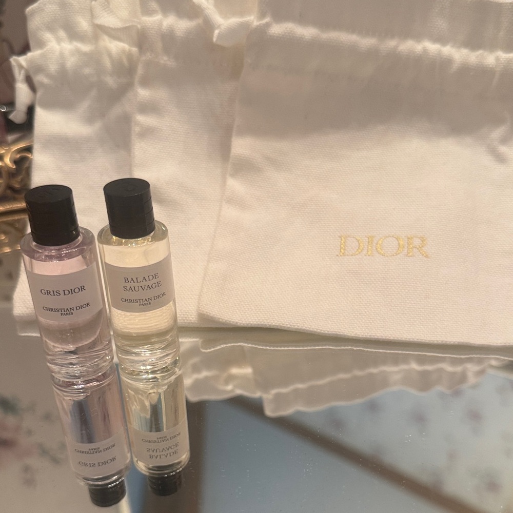 Dior Gris Dior and Balade Sauvage Perfume Set